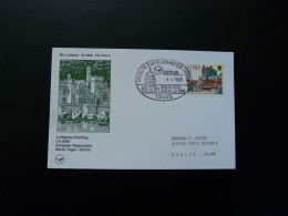 Lettre Premier Vol First Flight Cover Berlin To Dublin Ireland Canadair Regional Lufthansa 1995 - First Flight Covers