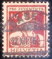 Schweiz Suisse Pro Juventute 1916: Vaudoise Zu WI6 Mi 132 Yv 153 Mit Stempel BASEL 12.XII.16 (Zumstein CHF 100.00) - Used Stamps