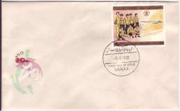 Asie - Yémen - Marcophilie - FDC 1980 - 15-05-1980  Scoutisme - 7680 - Yémen