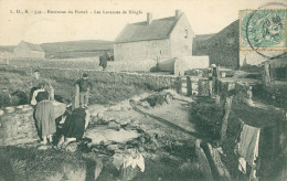 * PORTEL * LAVEUSES DE NINGLE * LAVEUSE * LAVANDIERES LAVANDIERE * ANIMEE * 559 * EDIT. L.D.B. * 1907 - Le Portel