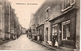 69 - FLEURIE      Rue Des Labourons  ( Magasin CHARVET Botier, Chaussures,  Sabotier - Autres & Non Classés