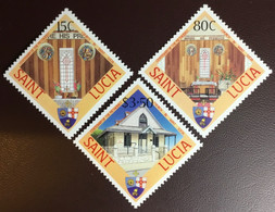 St Lucia 1988 Church Centenary MNH - St.Lucie (1979-...)