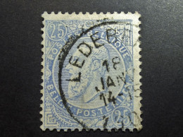 Belgie Belgique - OPB/COB  N° 59 - Fijne Baard - Obl. Ledeberg 1900 - 1893-1900 Schmaler Bart