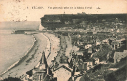 FRANCE - Fecamp - Vue Générale Pris De La Falaise D'Aval - L L - Animé - Vue Sur La Plage - Carte Postale Ancienne - Fécamp