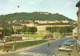 BRNO, ARCHITECTURE, TRAM, CARS, PARK, CZECH REPUBLIC, POSTCARD - Czech Republic