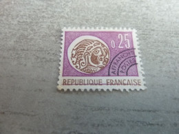 Type Monnaie Gauloise - Préoblitéré 126 - 25c. - Lilas Et Sépia - Avec Trace De Charnière - Année 1964 - - 1964-1988