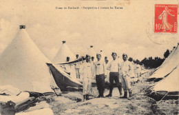 Camp Du Ruchard - Perspective à Travers Les Tentes - Kazerne
