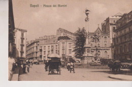 NAPOLI  PIAZZA DEI MARTIRI  VG  NO STAMP 1924 - Napoli (Napels)