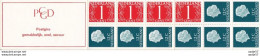 Nederland 1967 PB8a Postfris/MNH** Kaftkleur Roze - Carnets Et Roulettes