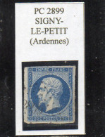 Ardennes - N°14A Obl PC 2899 Signy-le-Petit - 1853-1860 Napoleon III