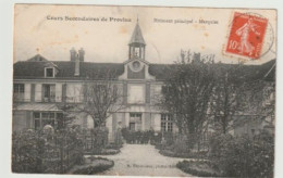 PROVINS COURS SECONDAIRE BATIMENT PRINCIPAL MARQUISE - Provins