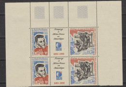 TAAF 1993 Meteo France Strip 2v + Label (pair) ** Mnh (60057B) - Unused Stamps