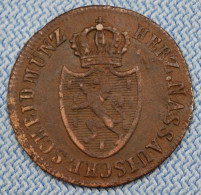 Nassau • 1/4 Kreuzer 1811 • Fr. August + Fr. Wilhelm • German States • [24-809] - Petites Monnaies & Autres Subdivisions