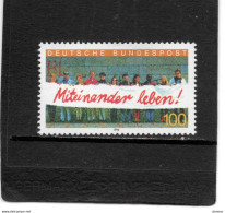 ALLEMAGNE 1994 Etrangers En Allemagne Yvert 1553, Michel 1725 NEUF**MNH - Unused Stamps