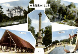 France > [91] Essonne > Mereville - Vues Multiples - Le Chateau - La Juine - Les Halles - La Piscine  8661 - Mereville