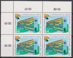 1983 , Mi 1747 ** (1) - 4er Block Postfrisch -  Internationaler Berufswettbewerb , Linz - Unused Stamps