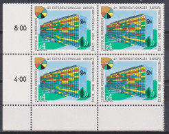 1983 , Mi 1747 ** (3) - 4er Block Postfrisch -  Internationaler Berufswettbewerb , Linz - Ungebraucht