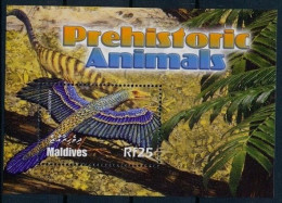Maldives - 2005 - Prehistoric Animals  - Yv Bf 562 - Préhistoriques