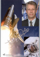 WELTRAUM / SPACE, THOMAS REITER, Missions EUROMIR 1995 & ASTROLAB 2006, Orig. Autogramm - Sonstige & Ohne Zuordnung