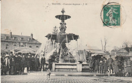 Troyes (10 - Aube)  Fontaine Argence - Troyes