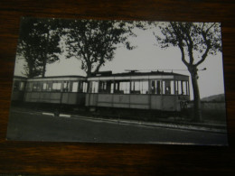 Photographie - Valence (26) - Tramway  - Ligne St Saint Péray -  1950 - SUP (HY 16) - Valence