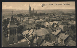 AK Arlon, Vue Vers La Cathédrale  - Arlon