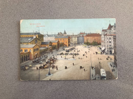 Munchen Bahnhofsplatz Carte Postale Postcard - Muenchen