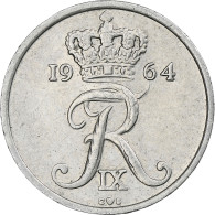 Danemark, 10 Öre, 1964 - Danimarca