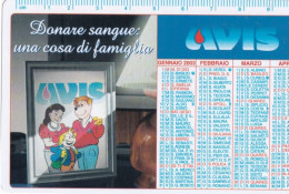 Calendarietto - Avis - Provinciale - Parma - Anno 2004 - Tamaño Pequeño : 2001-...