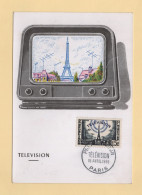 Carte Maximum - N°1022 - Television - 1950-1959