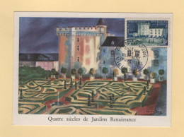Carte Maximum - N°995 - Chateau Villandry - 1950-1959