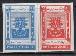 Afganistan Correo Yvert 494/95s ** Mnh  Año Del Refugiado - Afghanistan