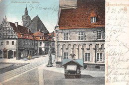 Brandenburg (Havel) Kurfürstenhaus Und Rathaus Gl1903 #168.856 - Sonstige & Ohne Zuordnung