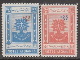 Afganistan Correo Yvert 518/19 ** Mnh  Año Del Refugiado - Afghanistan