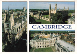 ROYAUME UNI - Angleterre - Cambridge - Multivues - Architecture Médiévale Et Gothique - Chapelle - Carte Postale - Cambridge