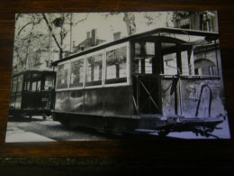 Photographie - Sedan (08) - Tramway  - Remorque Mixte M1.A -  1930 - SUP (HY 18) - Sedan