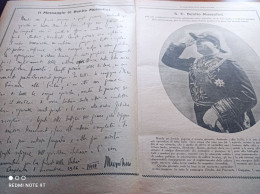 DOMENICA DELL'AGRICOLTORE 1926 ANNO 1 NUMERO 1 LETTERA AL GIORNALE DI MUSSOLINI AUTOGRAFO NOCERA MARINO RAMACCA - Autres & Non Classés