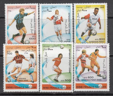 Afganistan Correo Yvert 1488/93 ** Mnh  Deportes Fútbol - Afghanistan