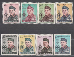 Afganistan Correo Yvert 684/7 + A 32/5 * Mh  Scoutismo - Afghanistan