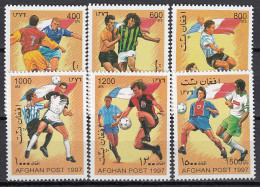 Afganistan Correo Yvert 1549/54 ** Mnh Deportes - Fútbol - Afghanistan