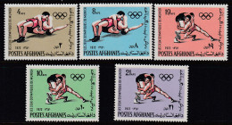 Afganistan Correo Yvert 957/61 * Mh Olimpiadas De Munich - Afghanistan