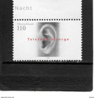 ALLEMAGNE 1998 Service D'assistance Par Téléphone Yvert 1853, Michel 2021 NEUF**MNH - Unused Stamps