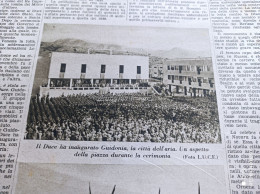 DOMENICA DELL'AGRICOLTORE 1937 GUIDONIA ALTA VAL DI SANGRO LUZZARA LOVERE VENTURINA CAMPOBASSO PECCIOLI PISA - Autres & Non Classés