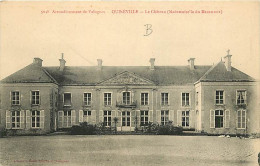 50 - Quinéville - Le Château ( Mademoiselle Du Mesnildot ) - CPA - Voir Scans Recto-Verso - Autres & Non Classés