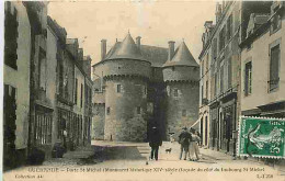 44 - Guérande - Porte St Michel - Animée - CPA - Voir Scans Recto-Verso - Guérande