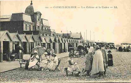 80 - Cayeux Sur Mer - Les Cabines Et Le Casino - Animée - CPA - Voir Scans Recto-Verso - Cayeux Sur Mer