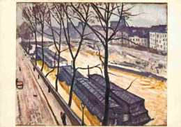 Art - Peinture - Albert Marquet - Les Quais En Hiver - Musée Pouchkine De Moscou - CPM - Carte Neuve - Voir Scans Recto- - Peintures & Tableaux
