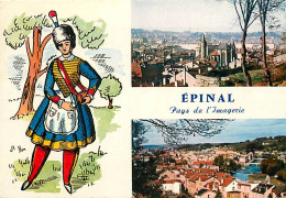 88 - Epinal - Multivues - Imagerie - Illustration - Flamme Postale De Epinal - CPM - Voir Scans Recto-Verso - Epinal