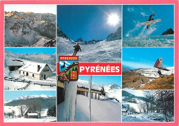 65 - Hautes Pyrénées - Multivues - Hiver - Neige - CPM - Voir Scans Recto-Verso - Autres & Non Classés