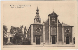 Dendermonde - Deelgemeente Grembergen - Kerk En Omgeving (Van Peteghem) (niet Gelopen Kaart) - Dendermonde